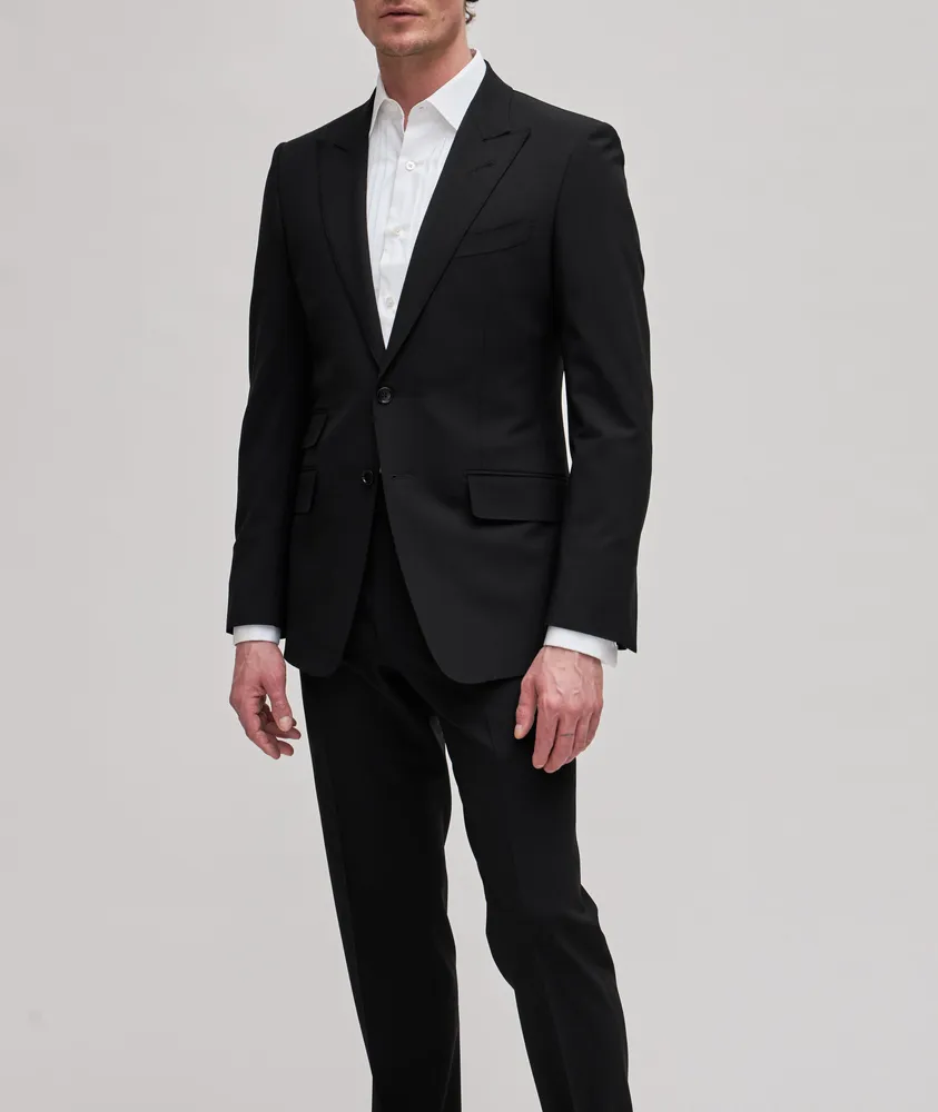 O'Connor Plain Weave Stretch-Wool Suit