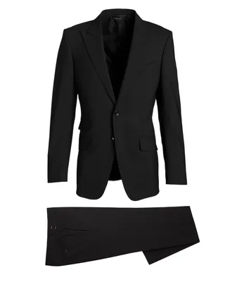 O'Connor Plain Weave Stretch-Wool Suit