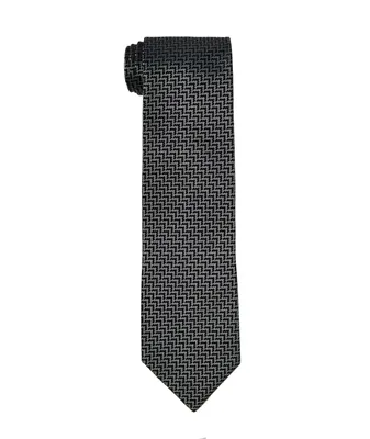 Silk Neat Print Tie