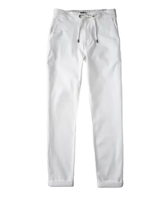 Fraser Stretch-Cotton Blend Drawstring Pants