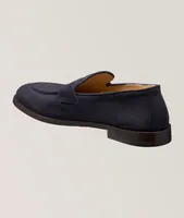 Suede Leather Flex Penny Loafers