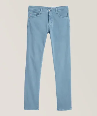 Tellis Modern-Slim Cotton Blend Jeans