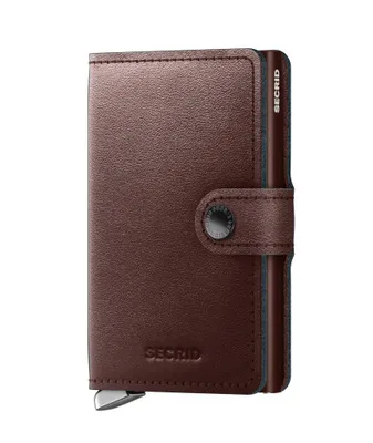 Premium Collection Vegetable Tanned Leather Mini Wallet 