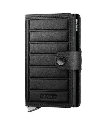 Premium Collection Emboss Lines Sheep Leather Miniwallet
