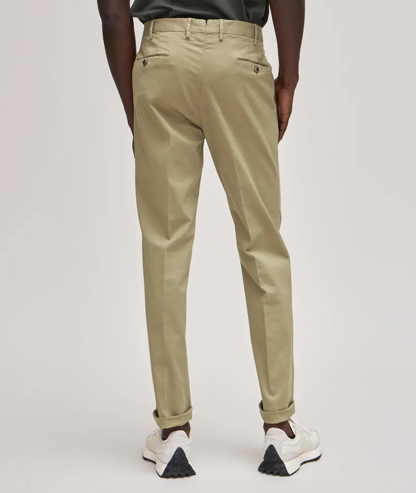 Skinny-fit Stretch-cotton Chino Pants