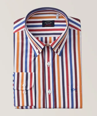 Bengal Striped Cotton Sport Shirt