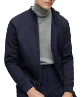 Reversible Cotton-Blend Zip-Up Sweater