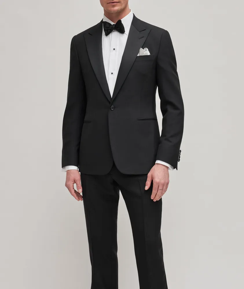 Handmade Wool Peak Tuxedo