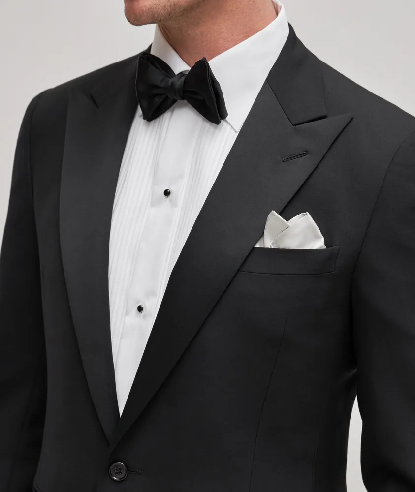 Handmade Wool Peak Tuxedo