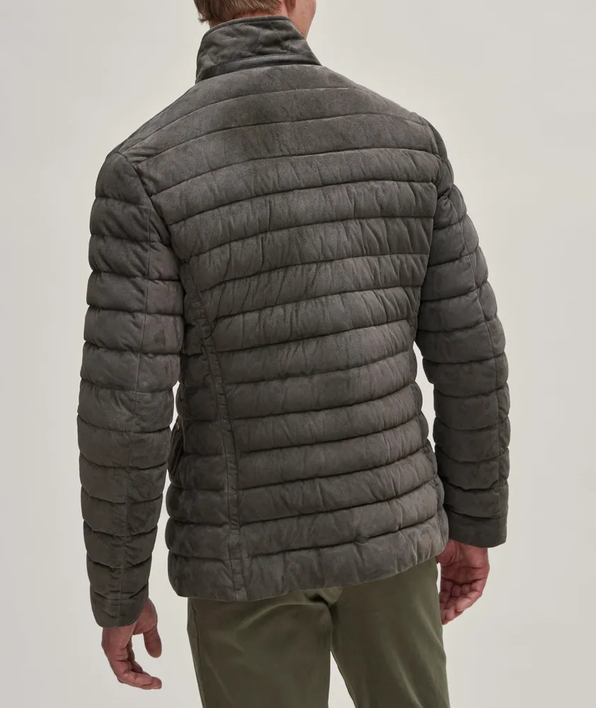 Zavyer Boudin-Quilted Leather Jacket