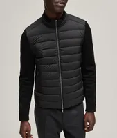 Cattaneo Quilted Water-Repellent Down Jacket