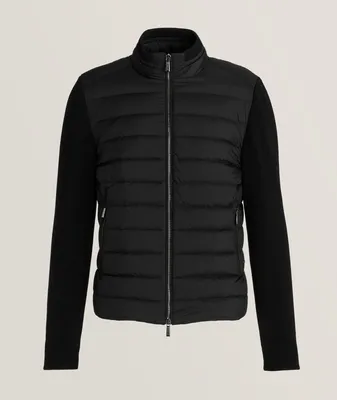 Cattaneo Quilted Water-Repellent Down Jacket