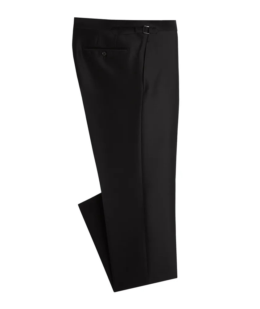 O'Connor Reverse Twill Wool-Silk Dress Pants