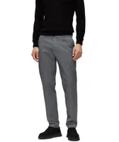 Slim-Fit Cotton-Blend Trousers