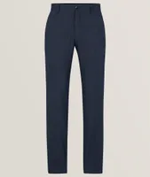 Slim-Fit Mélange Wool Blend Dress Pants