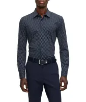 Neat Stretch-Fabric Sport Shirt