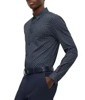 Neat Stretch-Fabric Sport Shirt