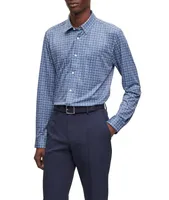 Weaved Performance-Stretch Fabric Sport Shirt