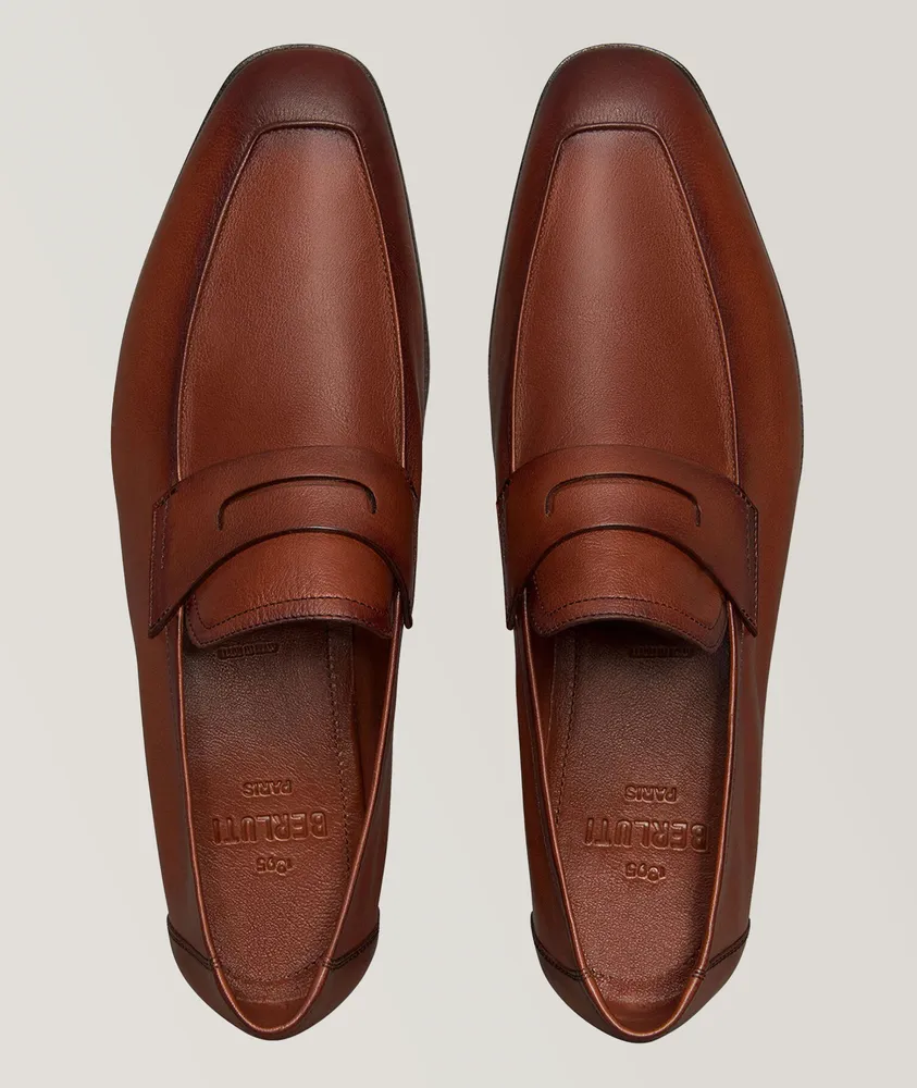 Lorenzo Kangaroo Leather Loafers