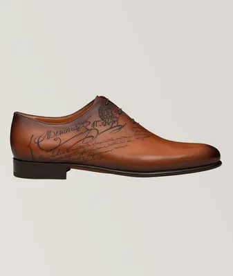 Alessandro Galet Scritto Leather Oxfords
