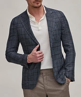 Tonal Large Plaid Virgin Wool