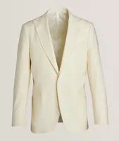 Crepe Virgin Wool Tuxedo Jacket