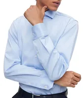 Cotton-Blend Dress Shirt