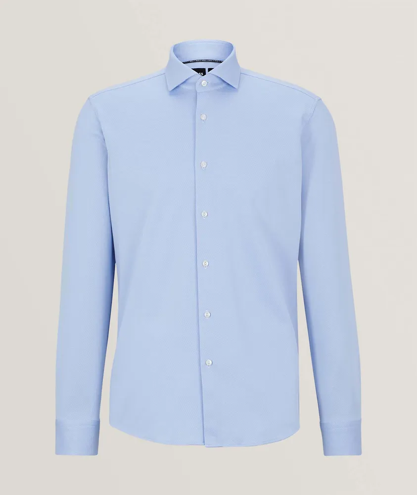 Cotton-Blend Dress Shirt