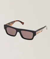 90s Inspired Rectangular Frame Sunglasses