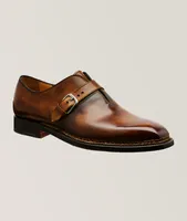 Spaccone Burnished Leather Monkstraps