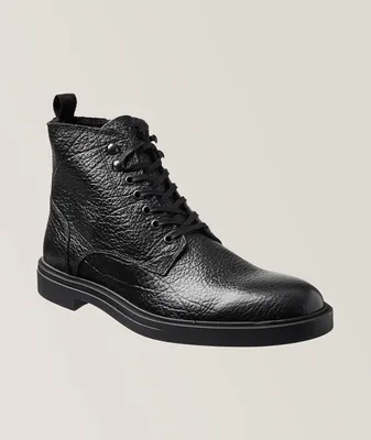 Calev Textured Leather Boots