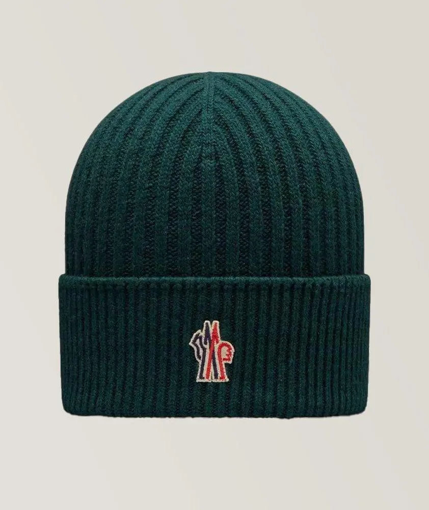 Grenoble Ribbed Knit Cashmere-Wool Beanie