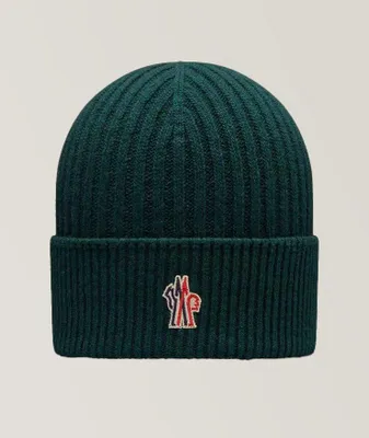 Grenoble Ribbed Knit Cashmere-Wool Beanie