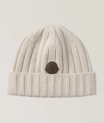 Berretto Tricot Wide Ribbed Wool Toque