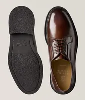 Polished Leather Lace Up Derbies