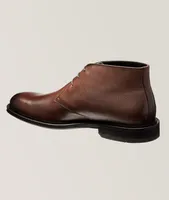 Richard Grained Leather Chukka Boots