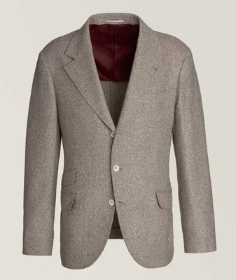 Donegal Tweed Virgin Wool-Cashmere Cavallo Sport Jacket