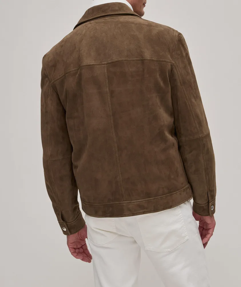 Heritage Suede Trucker Jacket