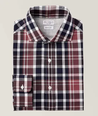 Easy-Fit Check Cotton Sport Shirt