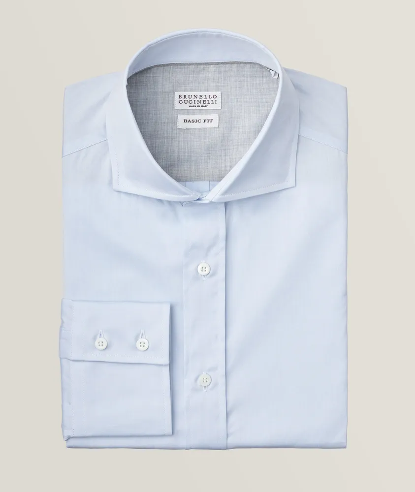 Cotton Twill Sport Shirt