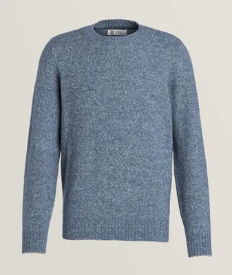 Mélange Alpaca Wool-Cotton Sweater