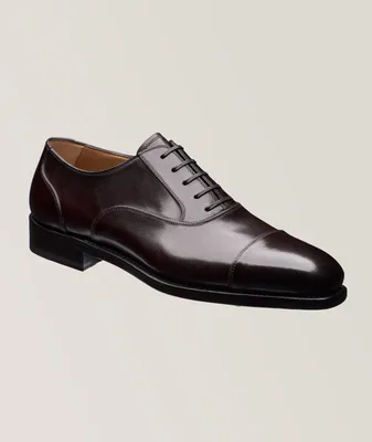 Fargo Polished Leather Cap-Toe Oxfords