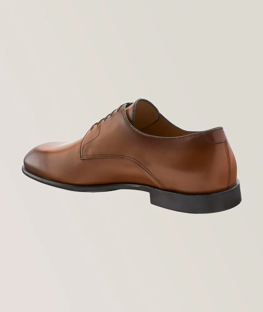 Fosco Lace-Up Leather Derbies