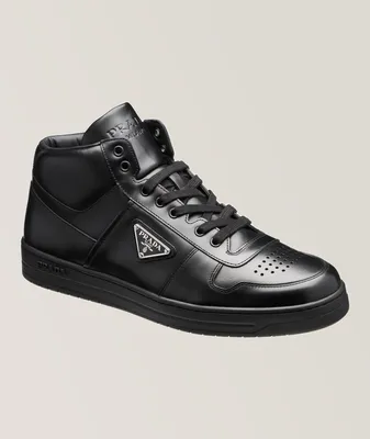 Downtown Leather Midtop Sneakers
