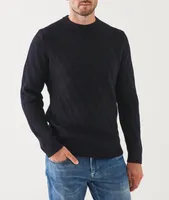 Cable Knit Merino Wool Sweater