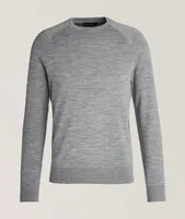 Brushed Double-Faced Merino Wool-Blend Sweater
