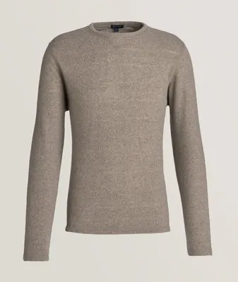 Cashmere-Blend Crewneck Sweater