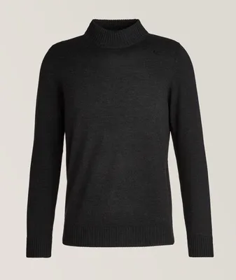 Merino Wool Mockneck Sweater