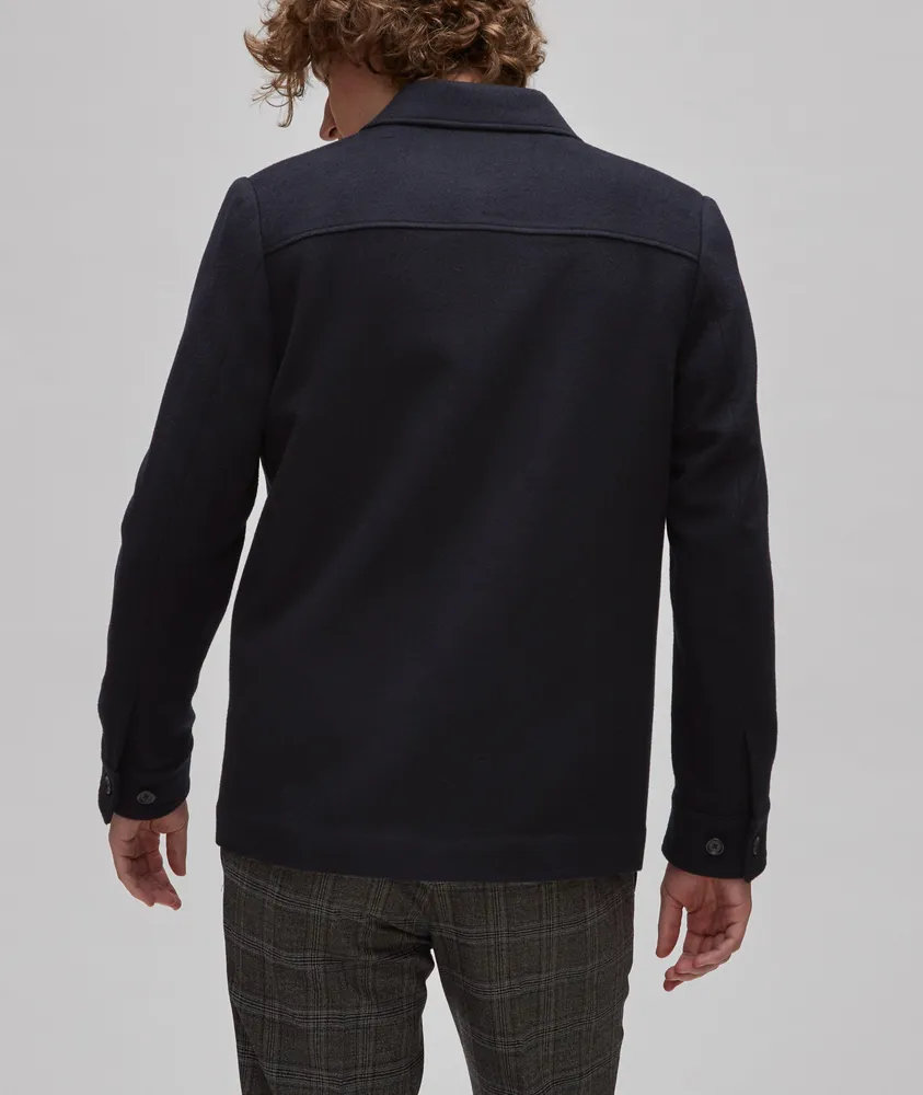 Wool-Cashmere Overshirt