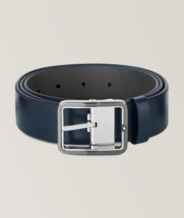 Shop Berluti Versatile Reversible Scritto Leather Belt - 35 Mm by ALICE's